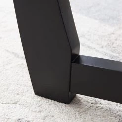 42 in. Round Counter Height Dining Table with Black Solid Wood Base and Glass Top (Seats 4) by Magic Home -Cheap Tidoin Store 250 magic home kitchen dining tables 894 zbz 1331 fa 1000