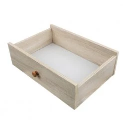 Modern Barnwood 5-Drawer Vanity Sets 15.8 in. X 31.5 in. X 48.1 in. with Cushioned Stool and Storage Cabinet by Tidoin -Cheap Tidoin Store barnwood tidoin makeup vanities elf ydw9 092 44 1000