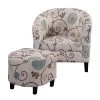 Elegant Beidge Accent Retro Chair with Ottoman for Living Room by Magic Home -Cheap Tidoin Store beidge magic home accent chairs cs pp282731aao 64 1000