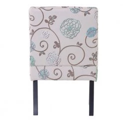 Beige Color Floral Upholstered Armless Accent Living Room Chair (Set of 2) by Magic Home -Cheap Tidoin Store beige magic home accent chairs cs pp193595aac 66 1000