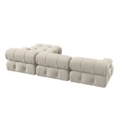103.95 in. Convertible Modular Velvet Rectangular Sectional Sofa with Ottomans in Beige by Magic Home -Cheap Tidoin Store beige magic home sectional sofas cs gt000418aae 4f 1000