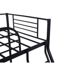 Black Twin Over Twin Metal Bunk Bed by Magic Home 14 Black Twin Over Twin Metal Bunk Bed by Magic Home -Cheap Tidoin Store black magic home bunk beds cs w42721328 44 1000