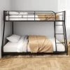 Black Twin Over Twin Metal Bunk Bed by Magic Home 2 Black Twin Over Twin Metal Bunk Bed by Magic Home -Cheap Tidoin Store black magic home bunk beds cs w42721328 64 1000