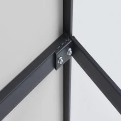 31.5 in. Square Accent Coffee Table,Black Metal Frame with Sintered Stone Tabletop by Magic Home -Cheap Tidoin Store black magic home coffee tables cs wf192554aad 1f 1000