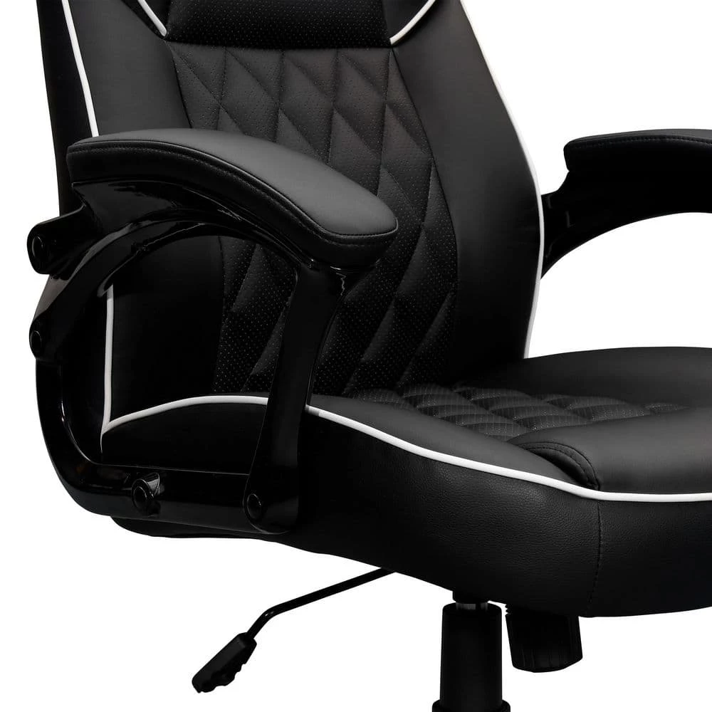 High Back Techni Mobili Executive Sport Race Home Office Computer Chair, Black by Magic Home 4 High Back Techni Mobili Executive Sport Race Home Office Computer Chair, Black by Magic Home - Image 2