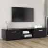 13.8 in. Black TV Stand TV Console Cabinet with LED RGB Lights Fits TV's up to 55 in. by Magic Home 2 13.8 in. Black TV Stand TV Console Cabinet with LED RGB Lights Fits TV's up to 55 in. by Magic Home -Cheap Tidoin Store black magic home tv stands cs w33115870 64 1000