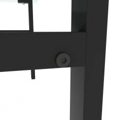 39 in. W x 23 in. D x 17 in. H Black Middle Rectangle Double-Deck Glass Coffee Table Modern Side Center Table by Tidoin 16 39 in. W x 23 in. D x 17 in. H Black Middle Rectangle Double-Deck Glass Coffee Table Modern Side Center Table by Tidoin -Cheap Tidoin Store black tidoin coffee tables jws ydw2 337 44 1000