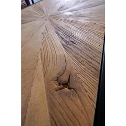 48 in. Black Rectangle Metal Coffee Table with MDF Tabletop by Tidoin -Cheap Tidoin Store black tidoin coffee tables lh ydg1 5962 44 1000