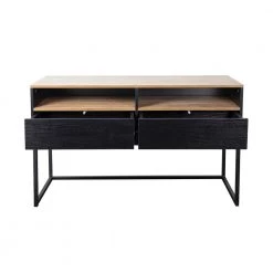 47.24 in. Black Standard Rectangle Wood Console Table with 2-Drawers by Tidoin 14 47.24 in. Black Standard Rectangle Wood Console Table with 2-Drawers by Tidoin -Cheap Tidoin Store black tidoin console tables fm ydw8 3621 4f 1000
