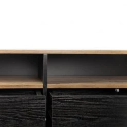 47.24 in. Black Standard Rectangle Wood Console Table with 2-Drawers by Tidoin 18 47.24 in. Black Standard Rectangle Wood Console Table with 2-Drawers by Tidoin -Cheap Tidoin Store black tidoin console tables fm ydw8 3621 76 1000