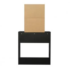 1-Drawer Black Dresser with Mobile Mirror Bench and 2-Conceal Shelves 52.76 in. x 42.52 in. x 15.75 in. by Tidoin 17 1-Drawer Black Dresser with Mobile Mirror Bench and 2-Conceal Shelves 52.76 in. x 42.52 in. x 15.75 in. by Tidoin -Cheap Tidoin Store black tidoin dressers js ydw3 6279 fa 1000