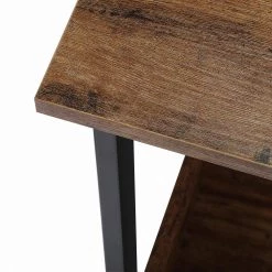 19.69 in. Black Natural Rectangular Wood End Table by Tidoin -Cheap Tidoin Store black tidoin end side tables mz ydw1 0536 1f 1000