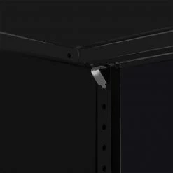 Modern Black Steel File Cabinet Storage Cabinet with 2-Doors and 3-Shelf by Tidoin 17 Modern Black Steel File Cabinet Storage Cabinet with 2-Doors and 3-Shelf by Tidoin -Cheap Tidoin Store black tidoin file cabinets ste ydw2 109 1f 1000