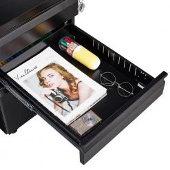 Modern Black Metal File Cabinet with 3 Drawers by Tidoin 18 Modern Black Metal File Cabinet with 3 Drawers by Tidoin -Cheap Tidoin Store black tidoin file cabinets yln ydw1 2513 44 1000