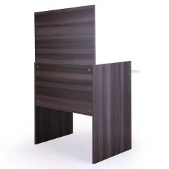 Modern 29.5 in. W x 18.5 in. D x 30.7 in. H Black Wood Vanity Table with 1 Storage Drawer and Mirror by Tidoin -Cheap Tidoin Store black tidoin makeup vanities mz ydw1 9732 1f 1000