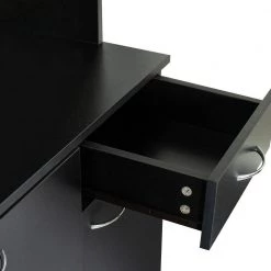 Modern 70.87 in. H Black Freestanding Kitchen Pantry Kitchen Cabinet with 6-Doors and 1-Drawer by Tidoin -Cheap Tidoin Store black tidoin pantry cabinets js ydw3 0059 76 1000