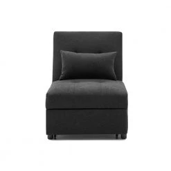 72 in. Width 4 in 1-Black Fabric Single Extensible Sofa Bed with Adjustable Height Sofa Back by Tidoin -Cheap Tidoin Store black tidoin sofa beds cysh ydw4 040 44 1000