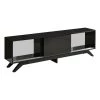 Modern 67 in. Wood Black TV Stand with 2 Doors Fits TV's up to 70 in. by Tidoin 1 Modern 67 in. Wood Black TV Stand with 2 Doors Fits TV's up to 70 in. by Tidoin -Cheap Tidoin Store black tidoin tv stands fur ydb0 493 64 1000