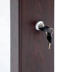 Fashion Brown Jewelry Armoire Simple Mirror Cabinet with Storage 43.3 in. H x 14.2 in. W by Magic Home 19 Fashion Brown Jewelry Armoire Simple Mirror Cabinet with Storage 43.3 in. H x 14.2 in. W by Magic Home -Cheap Tidoin Store brown magic home jewelry armoires cs w40718051 4f 1000