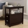 2-Drawer Brown Narrow Nightstand with Open Shelf by Magic Home 1 2-Drawer Brown Narrow Nightstand with Open Shelf by Magic Home -Cheap Tidoin Store brown magic home nightstands cs w28206526 64 1000