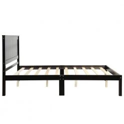 Brown Full Size Wood Platform Bed with Headboard by Magic Home 13 Brown Full Size Wood Platform Bed with Headboard by Magic Home -Cheap Tidoin Store brown magic home platform beds cs wf191419aap 4f 1000
