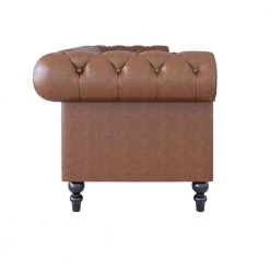 83.46 in. Classic Rolled Arm Faux Leather PU Tufted Straight Sofa in Brown by Magic Home 10 83.46 in. Classic Rolled Arm Faux Leather PU Tufted Straight Sofa in Brown by Magic Home -Cheap Tidoin Store brown magic home sofas couches cs w24717097 4f 1000