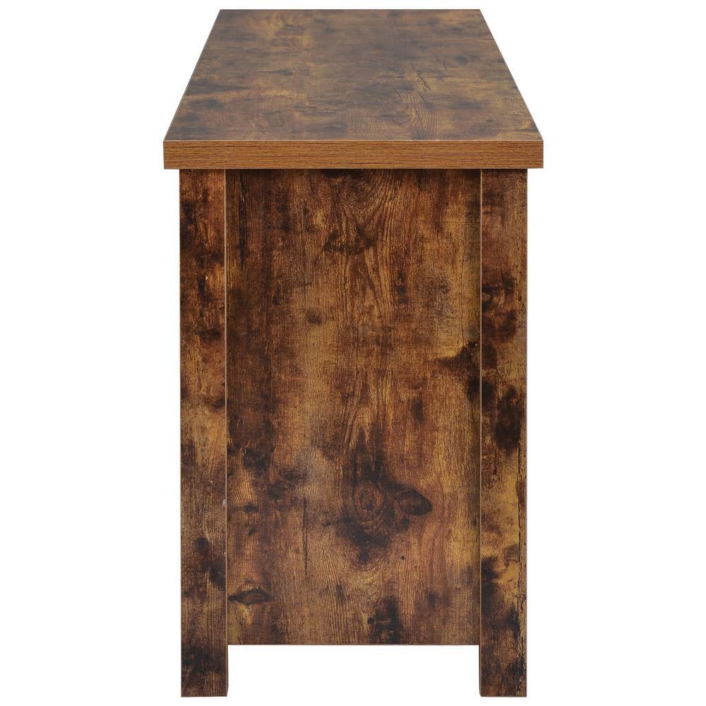 51.9 in. Brown TV Stand Entertainment Center with 2 Shelves and 2 Doors Fits TV's Up to 55 in. by Magic Home 8 51.9 in. Brown TV Stand Entertainment Center with 2 Shelves and 2 Doors Fits TV's Up to 55 in. by Magic Home - Image 6