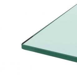 39 .4 in. L Brown 17.7 in. H Rectangle Metal Coffee Table with Glass Top by Tidoin -Cheap Tidoin Store brown tidoin coffee tables dm ydw4 037 76 1000