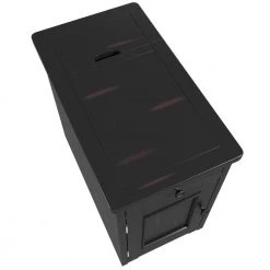 Retro Nightstand End Table Side Table with USB Ports and Drawer with cup holders in Espresso by Magic Home -Cheap Tidoin Store espresso magic home end side tables cs w39527577 fa 1000