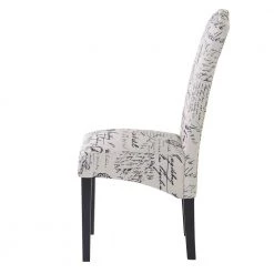 Floral Fabric Accent Dining Chair with Solid Wood Legs (Set of 2) by Magic Home -Cheap Tidoin Store floral magic home dining chairs cs pp193583aaa 76 1000