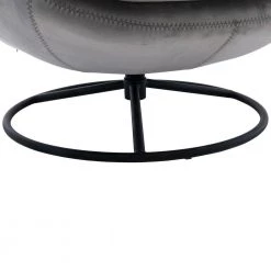 Modern Velvet Fabric Living Room Accent Chair Armchair with Ottoman,Gray by Magic Home -Cheap Tidoin Store gray magic home accent chairs cs w39527142 1f 1000