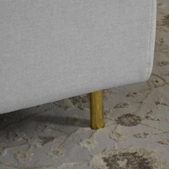 143.3 in. Gray Luxury Polyester U-Shape Sectional Sofa Couch with Golden Metal Leg and Convertible Ottoman by Magic Home -Cheap Tidoin Store gray magic home sectional sofas cs w1097s00004 4f 1000