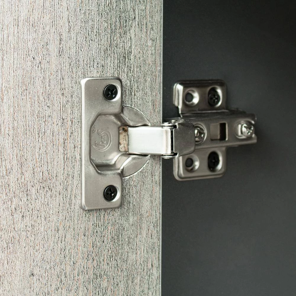 44.48 in. Gray Wood Accent Storage Cabinet with 2 Doors and 3 Drawers by Tidoin 8 44.48 in. Gray Wood Accent Storage Cabinet with 2 Doors and 3 Drawers by Tidoin - Image 6