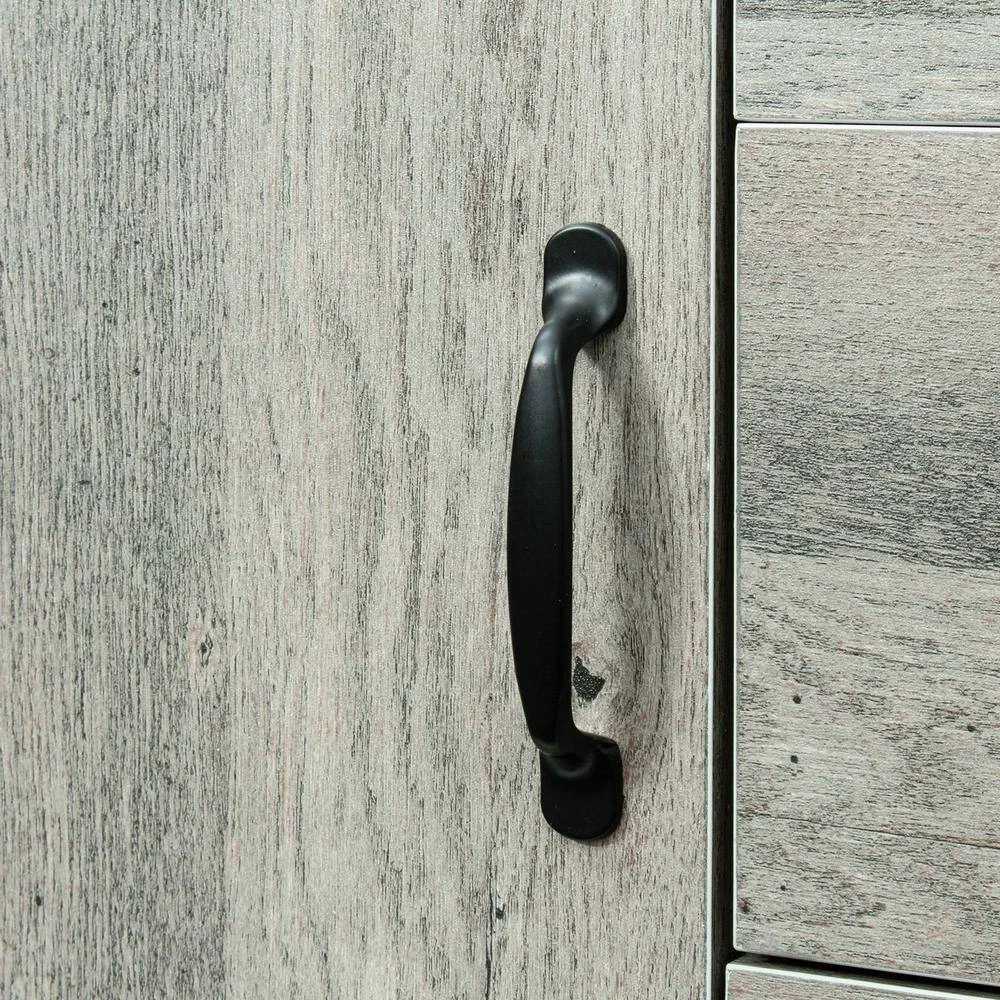 44.48 in. Gray Wood Accent Storage Cabinet with 2 Doors and 3 Drawers by Tidoin 10 44.48 in. Gray Wood Accent Storage Cabinet with 2 Doors and 3 Drawers by Tidoin - Image 8