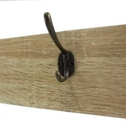 Entryway 72 in. H Hall Tree Shoe Storage with 5-Hooks and 2-Shelves by Tidoin -Cheap Tidoin Store light brown wood tidoin hall trees fm ydw8 3676 44 1000