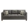 82 in.Linen Fabric 3 Seater Sofa with 4 Pillows in Light Charcoal Gray by Magic Home 2 82 in.Linen Fabric 3 Seater Sofa with 4 Pillows in Light Charcoal Gray by Magic Home -Cheap Tidoin Store light charcoal magic home sofas couches cs wf195322aae 64 1000