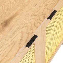 15.7 in. D x 63 in. W x 29.5 in. H Light Wood Sideboard Storage Cabinet with 3-Doors and 6-Shelf by Tidoin -Cheap Tidoin Store light wood tidoin sideboards buffet tables cg ydw1 001 fa 1000