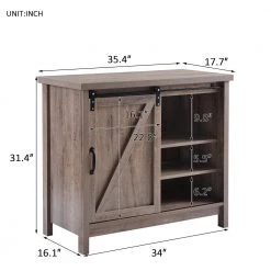 Modern 35.4 in. Light Wood TV Stand Console Table with 2-Shelves and 1-Door Fits TV's up to 40 in. by Tidoin -Cheap Tidoin Store light wood tidoin tv stands lp ydw2 4963 c3 1000