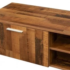 Modern 63 in. Wood Medium Wood TV Stand Console Table with 2-Doors and 2-Shelves Fits TV's up to 55 in. by Tidoin -Cheap Tidoin Store medium wood tidoin tv stands js ydw3 6067 44 1000