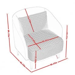 Multi Color Upholstered Single Accent Sofa Arm Chair by Magic Home -Cheap Tidoin Store multi colored magic home accent chairs mh ac002 4f 1000