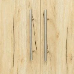 Modern 70.87 in. H Oak Freestanding Kitchen Cabinet Accent Storage Cabinet with 2 Doors and 4 Shelves by Tidoin -Cheap Tidoin Store oak tidoin accent cabinets js ydw3 0075 76 1000