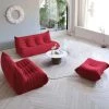 3-Piece Teddy Velvet Comfy Seat Lazy Sofa Living Room Set in Red (2 Seater + 3 Seater + 4 Seater ) by Magic Home 2 3-Piece Teddy Velvet Comfy Seat Lazy Sofa Living Room Set in Red (2 Seater + 3 Seater + 4 Seater ) by Magic Home -Cheap Tidoin Store red magic home sofas couches z 0504d001 c489 64 1000