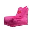 Red Lounger Bean Bag Chair with Cartoon Pig Back 24.8 in. H x 15.75 in. W x 27.56 in. D by Tidoin -Cheap Tidoin Store red tidoin bean bag chairs hws ydw2 1168 64 1000