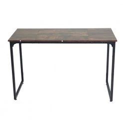 Rustic Brown 39 in. Rectangular Computer Desk by Tidoin
