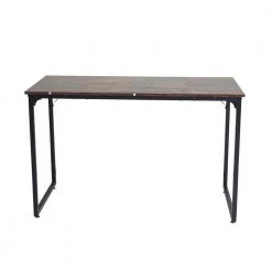 Rustic Brown 55 in. Rectangular Computer Desk by Tidoin