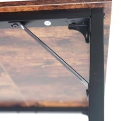 Rustic Brown 55 in. Rectangular Computer Desk by Tidoin -Cheap Tidoin Store rustic brown tidoin computer desks gc ydb0 9983 c3 1000