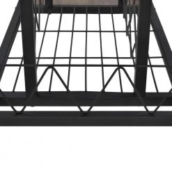 39.3 in. L White Freestanding Kitchen Metal Wine Bar Cabinet Console Table Buffet Table with Glass Holder by Magic Home 15 39.3 in. L White Freestanding Kitchen Metal Wine Bar Cabinet Console Table Buffet Table with Glass Holder by Magic Home -Cheap Tidoin Store white magic home console tables cs wf191267aak 1d 1000