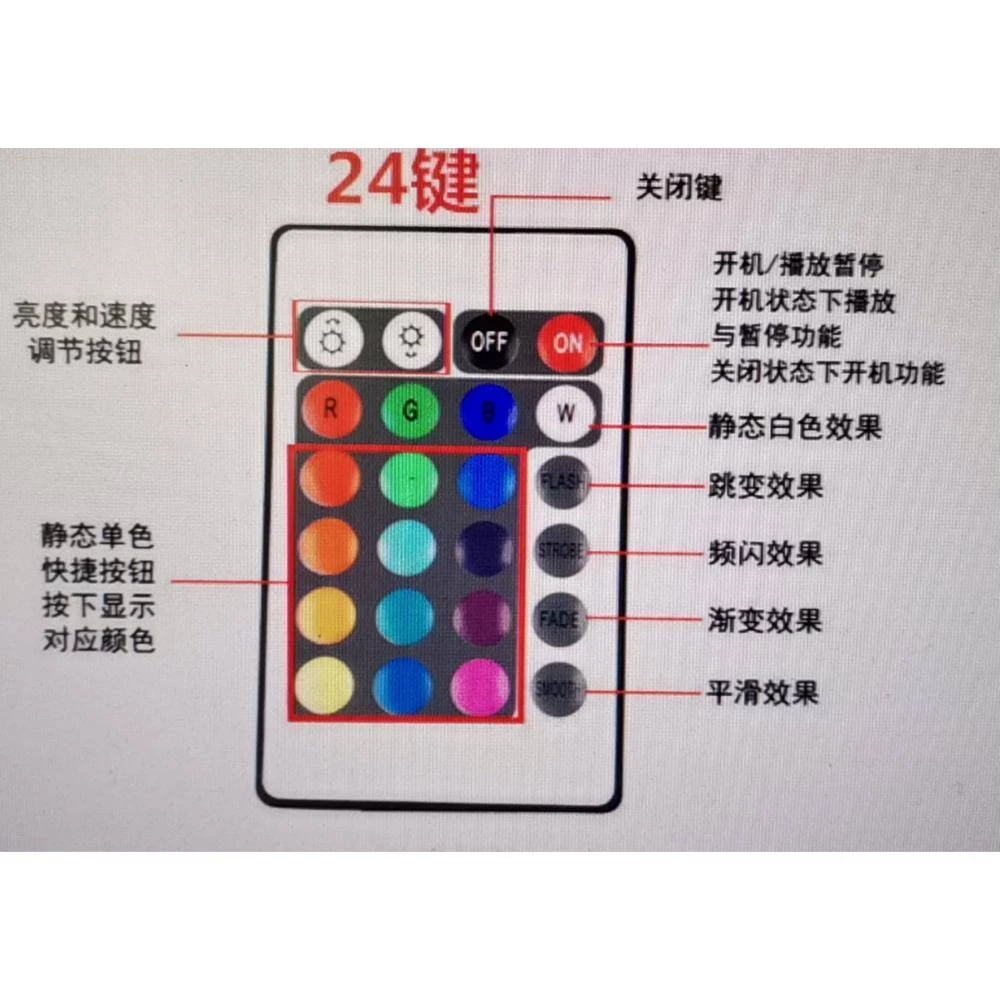 13.8 in. High-Gloss LED White TV Stand TV Console with 20 Colors LED Lights Fits TV's up to 55 in. by Magic Home 6 13.8 in. High-Gloss LED White TV Stand TV Console with 20 Colors LED Lights Fits TV's up to 55 in. by Magic Home - Image 4