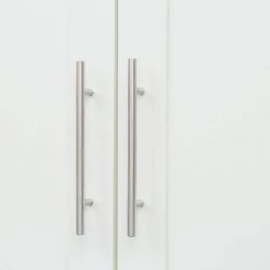 Modern 70.87 in. H White Freestanding Kitchen Cabinet Accent Storage Cabinet with 2 Doors and 2 Drawers by Tidoin -Cheap Tidoin Store white tidoin accent cabinets js ydw3 0071 76 1000