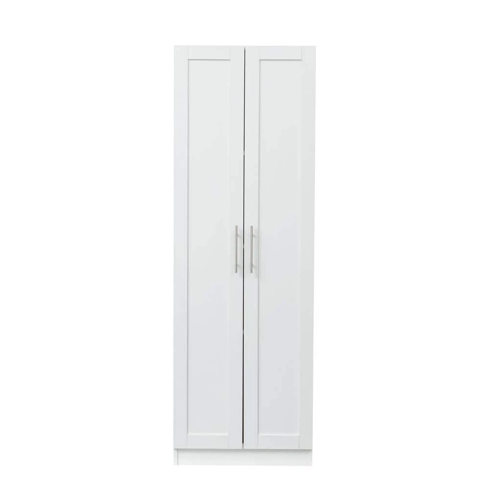 Modern 70.87 in. H White Freestanding Kitchen Cabinet Accent Storage Cabinet with 2 Doors and 4 Shelves by Tidoin 3 Modern 70.87 in. H White Freestanding Kitchen Cabinet Accent Storage Cabinet with 2 Doors and 4 Shelves by Tidoin